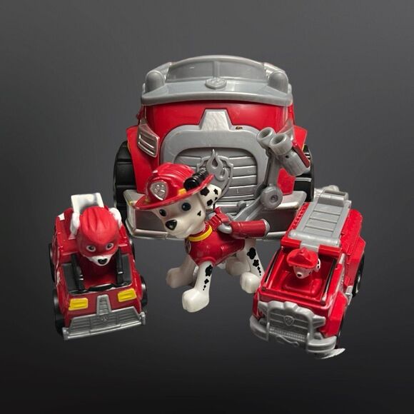 Marshall’s Paw Patrol Power Changing Vehicle & Sky Racers Lot - Picture 4 of 13